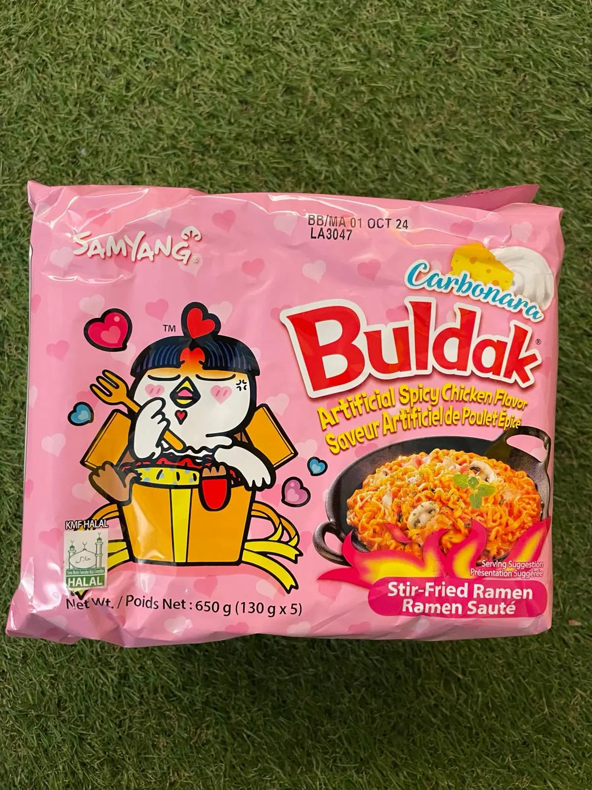 Samyang Carbo Hot Chicken Saveur Ramen Nouilles rôties au poulet épicé🌶️ Candy’Z