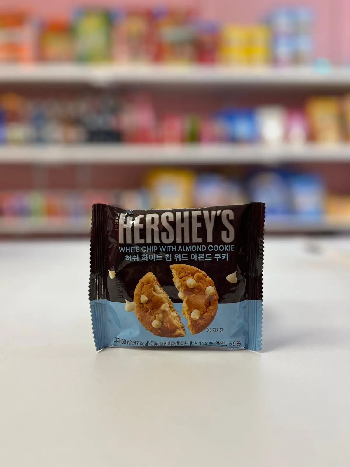 Hersheys White Chip with Almond Cookie Candy’Z