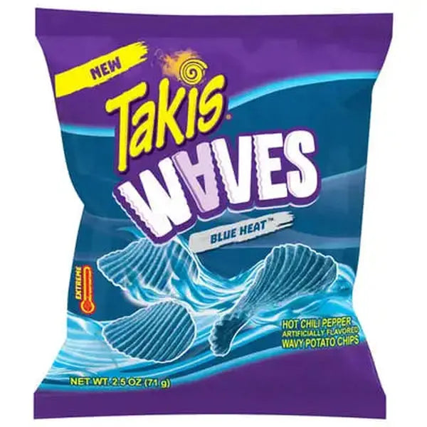 Takis Waves Blue Heat Candy’Z