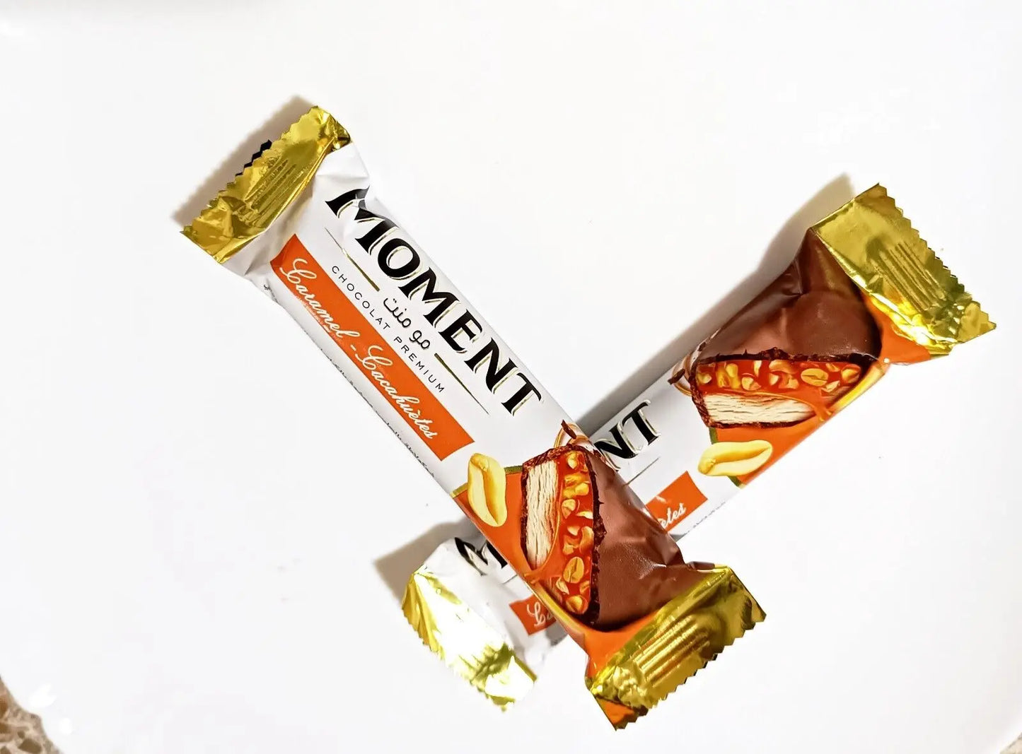 Barre chocolat moment Caramel Cacahuète Candy’Z