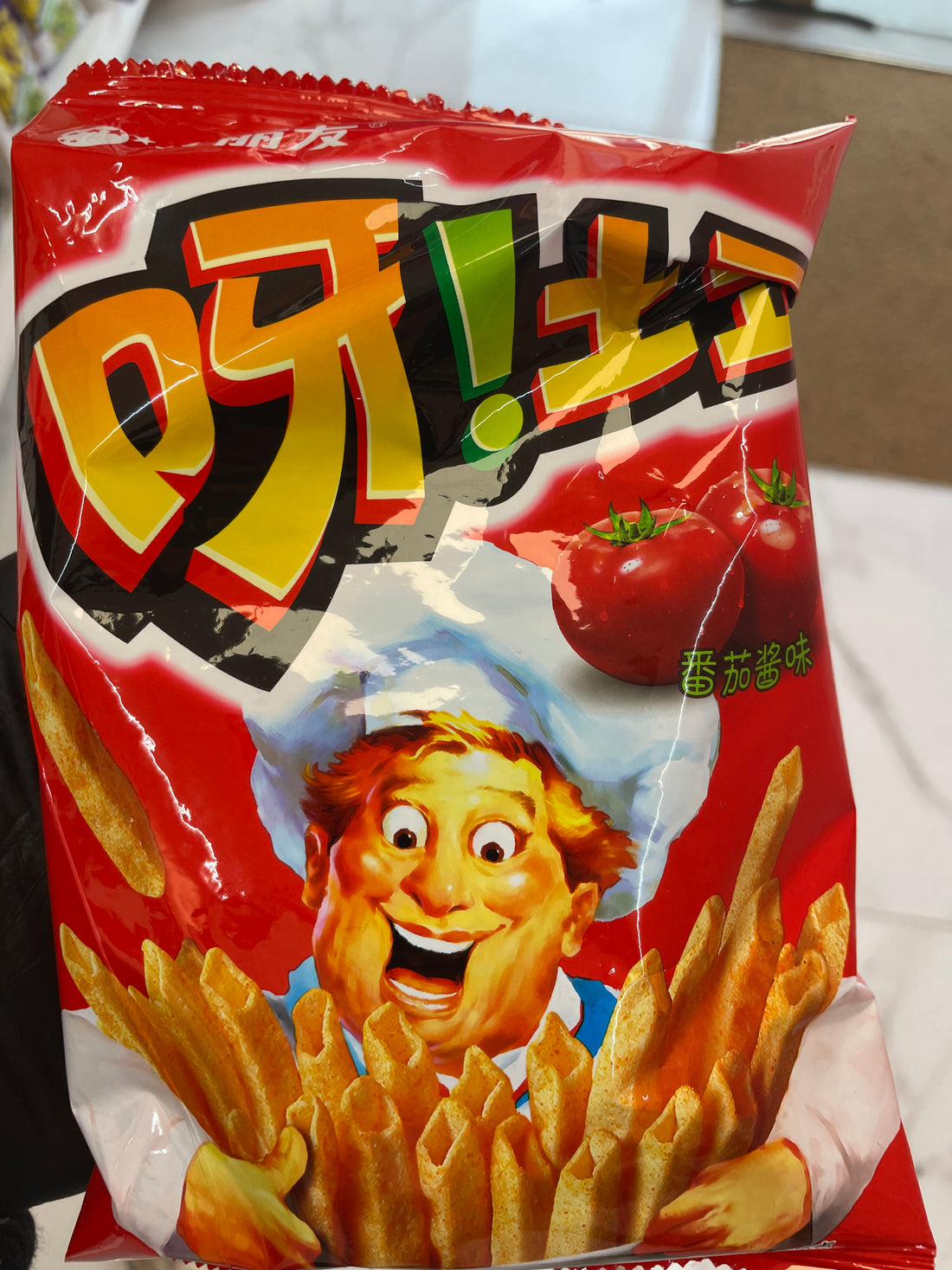 Chips frite goût tomate - Candy’Z