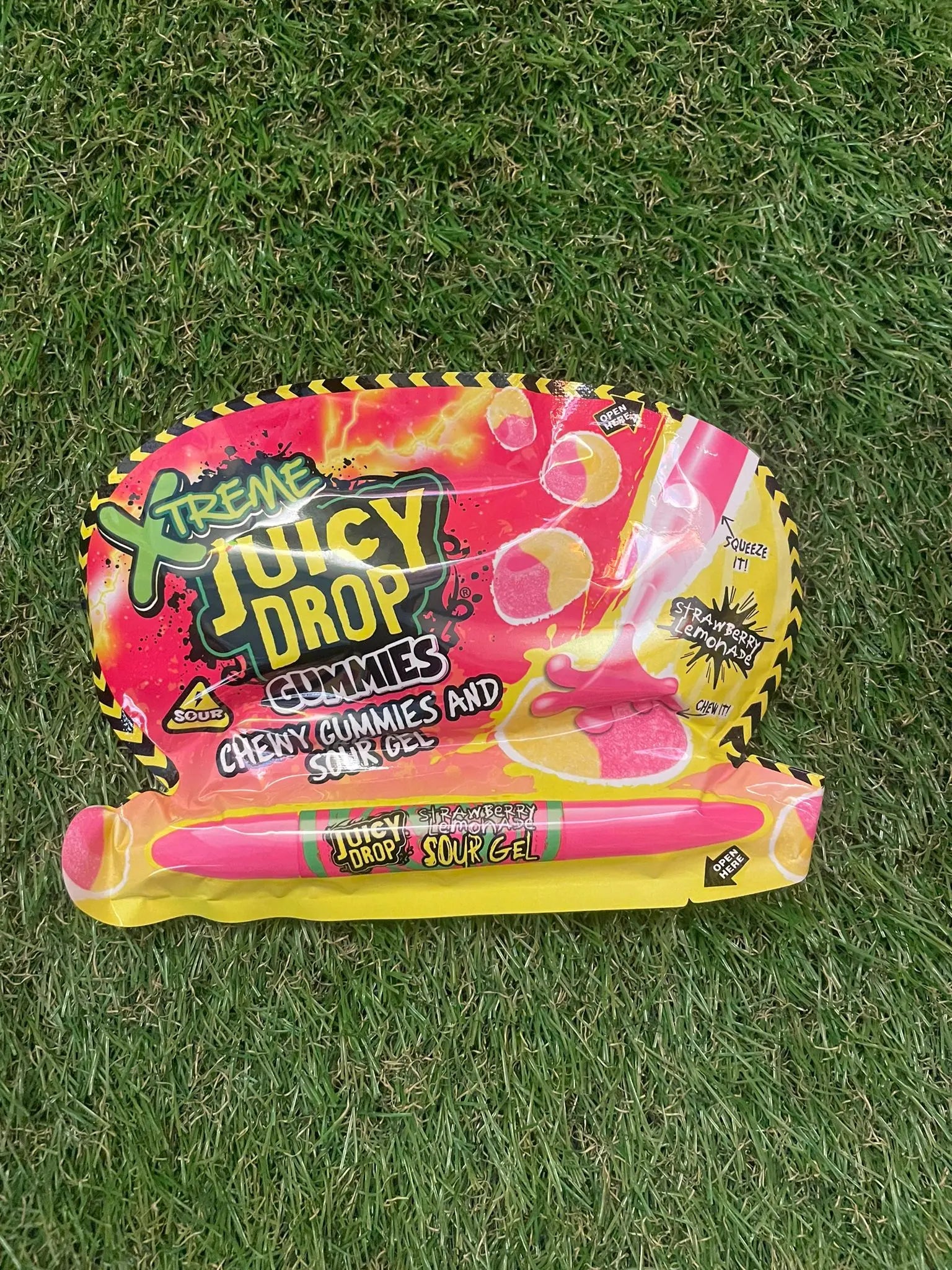 Xtreme Juicy Drop Gummies Strawberry Lemonade Candy’Z