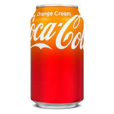 Coca Cola Orange cream