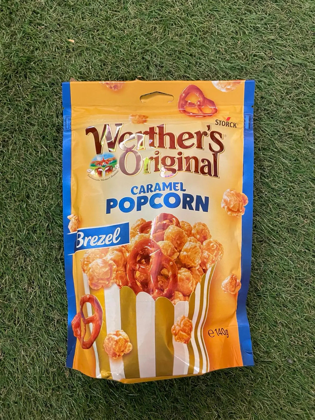 Pop Corn & Bretzel Werther's Original 140 Gr