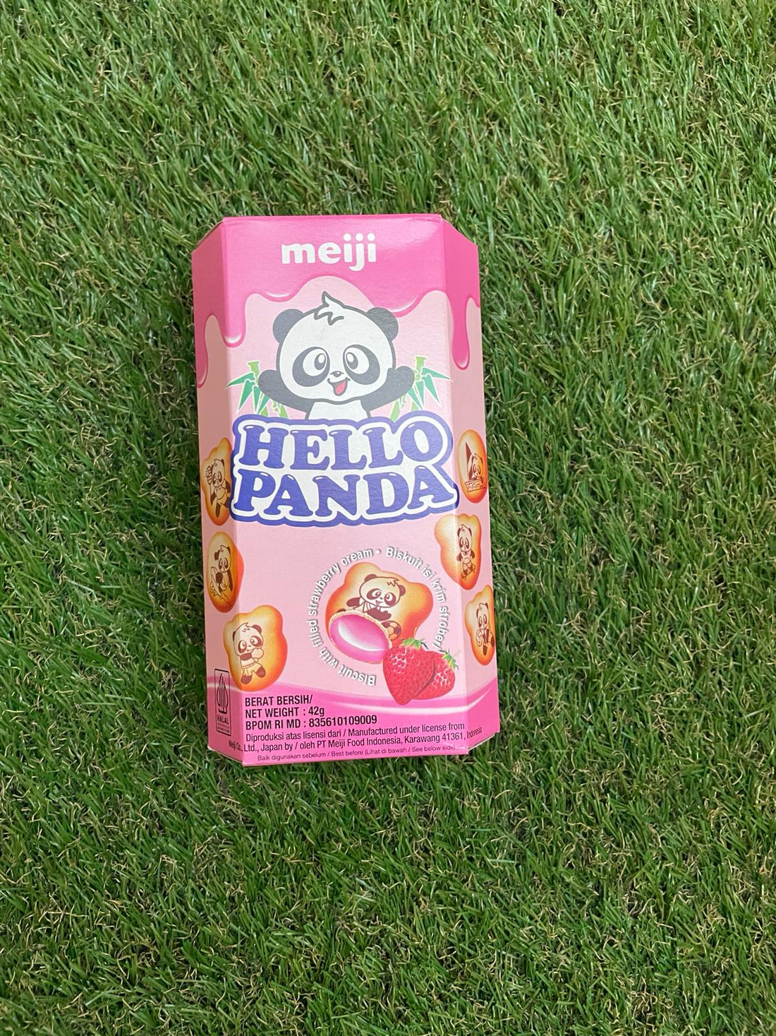 Biscuits Hello Panda fraise