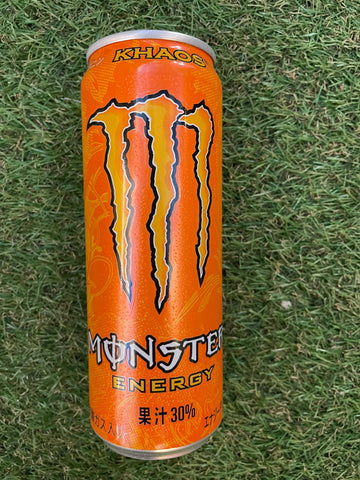 Monster Energy Khaos pomme, ananas et raisin.