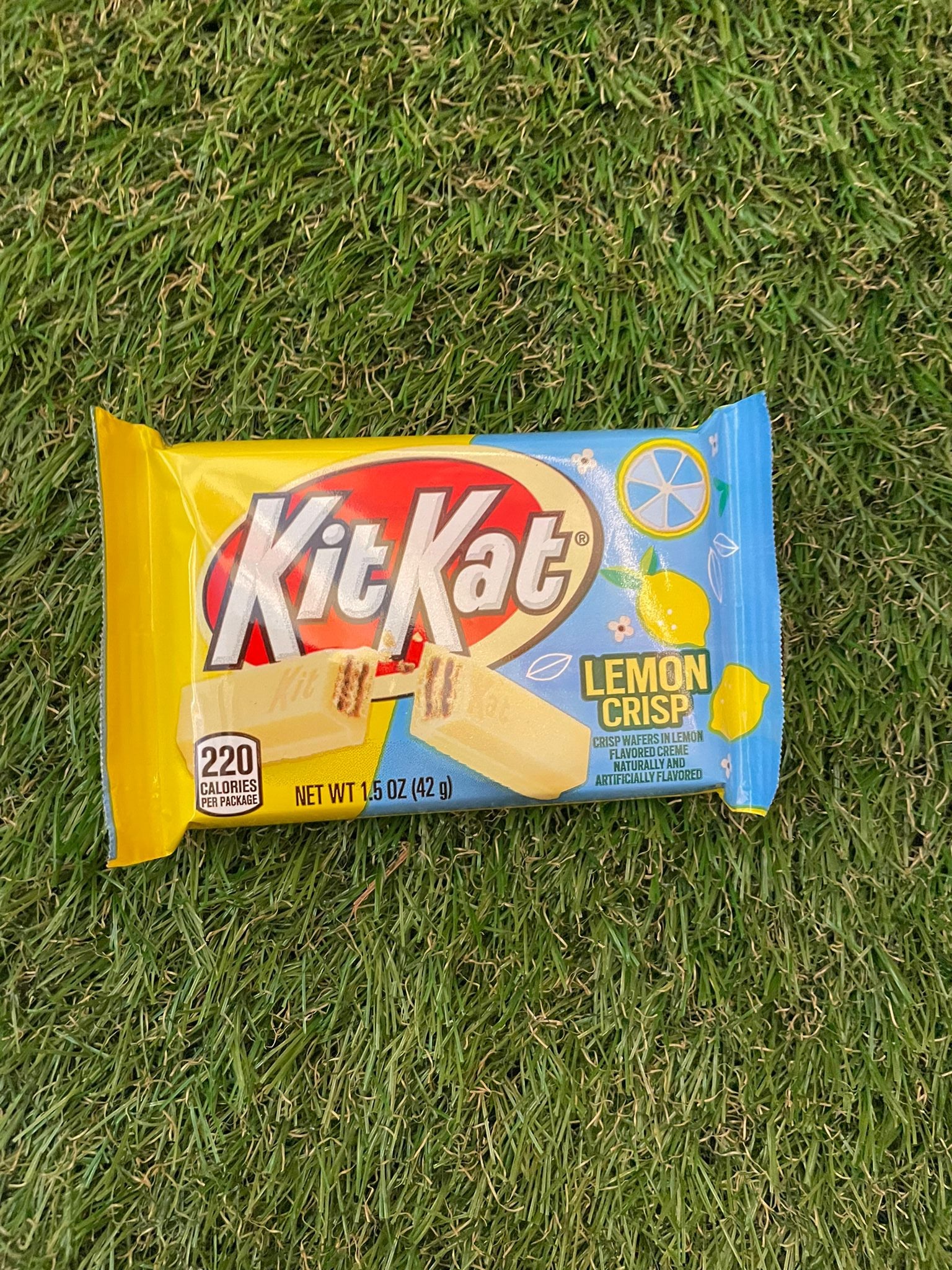 Kit Kat Lemon Crisp