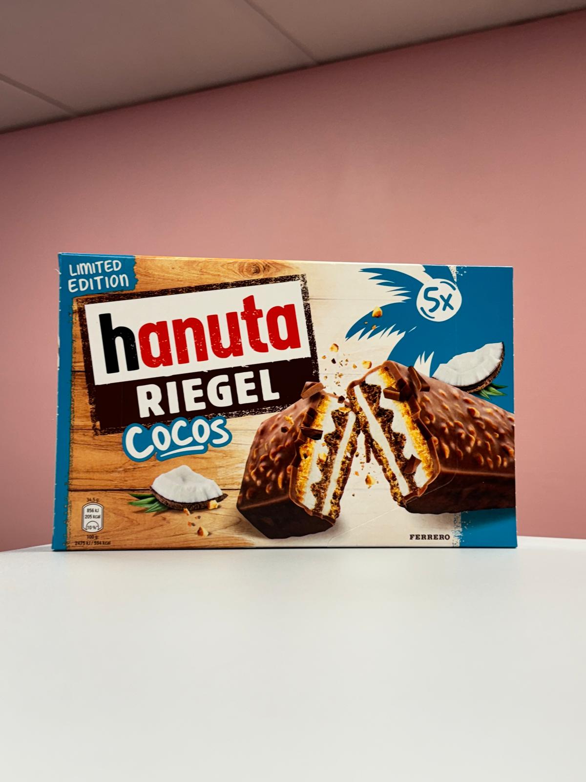 Ferrero Hanuta Riegel Cocos X5