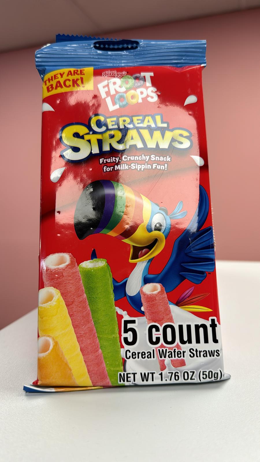 Kellogg's Froot Loops Cereal Straws