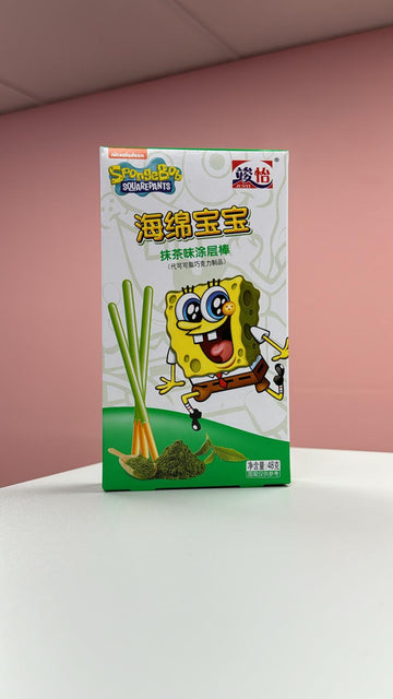 Junyi Spongebob Stick Matcha