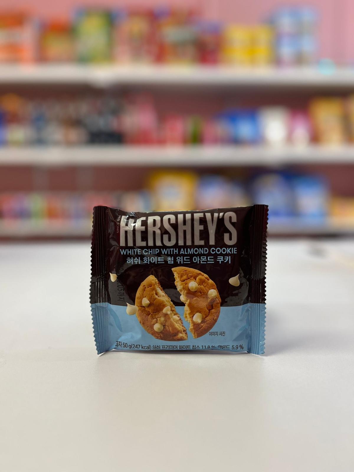 Hersheys White Chip with Almond Cookie