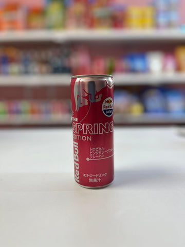 Red Bull Grapefruit Pink Tropical- Spring Edition Japan